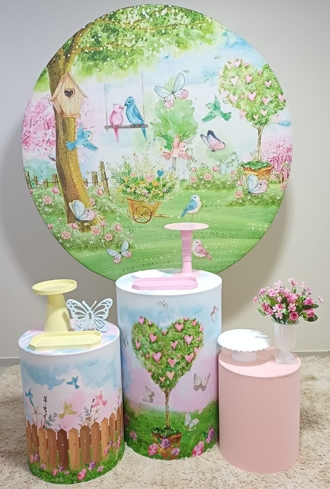  Kit Prata - Bosque - Magia e Diversão 