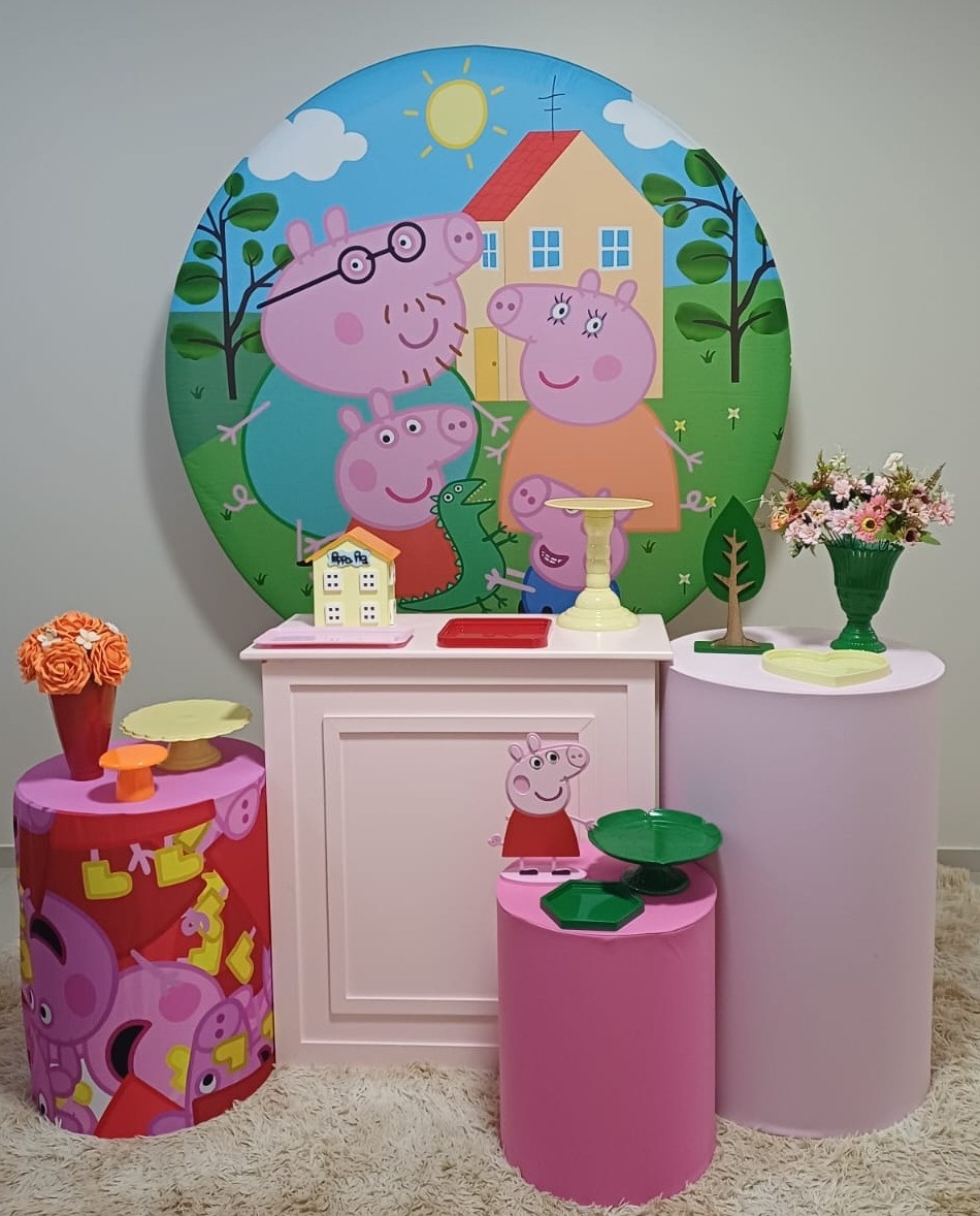  Kit Ouro - Peppa Pig (Menina) - Magia e Diversão 