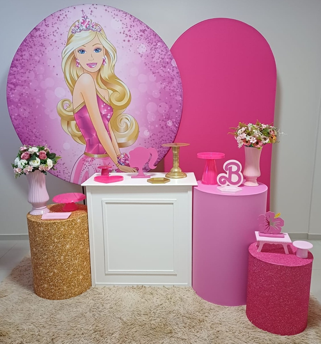  Kit Diamante - Barbie - Magia e Diversão 