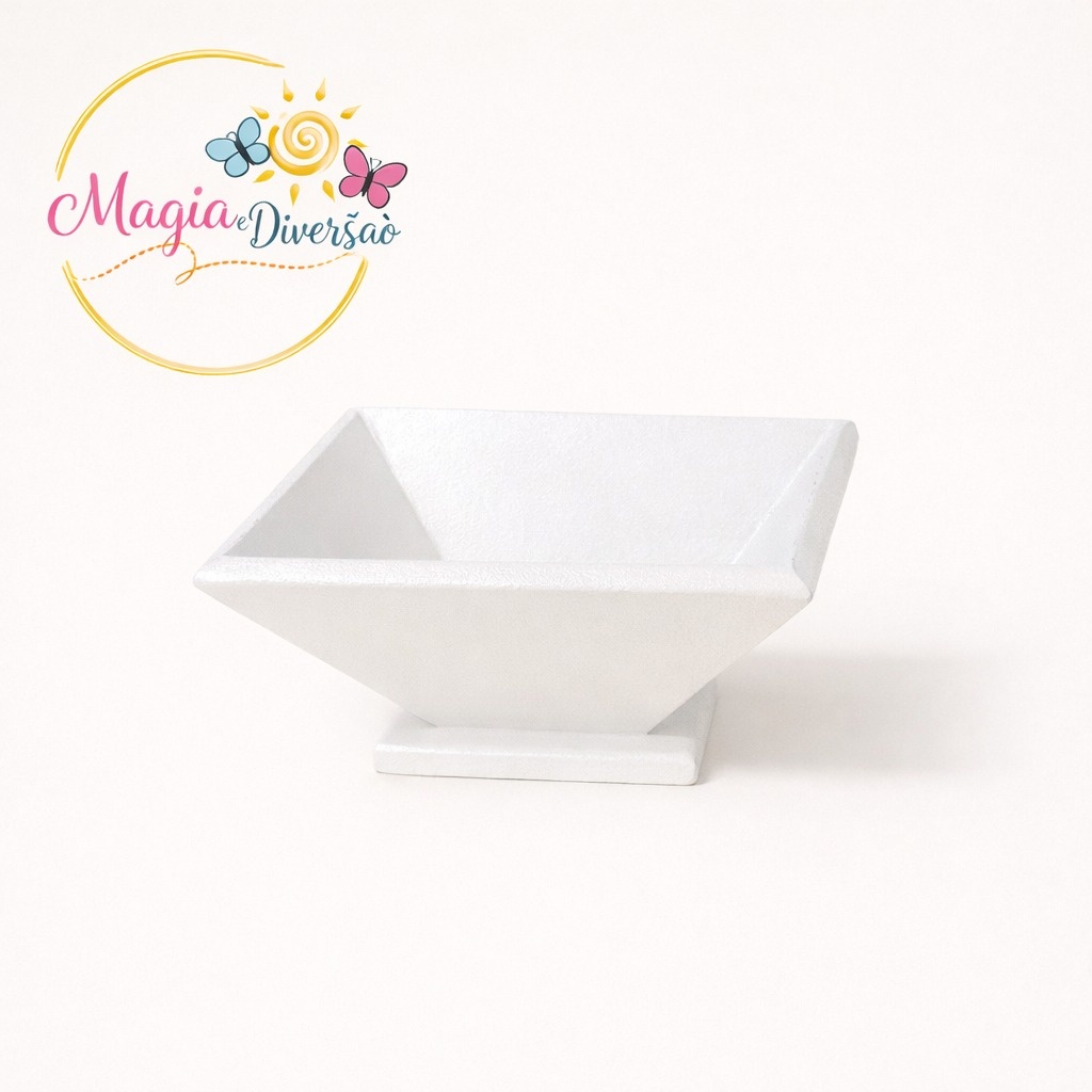 Vaso Madeira Mini - Magia e Diversão 