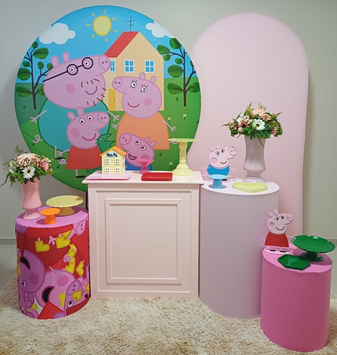  Kit Diamante - Peppa Pig (Menina) - Magia e Diversão 