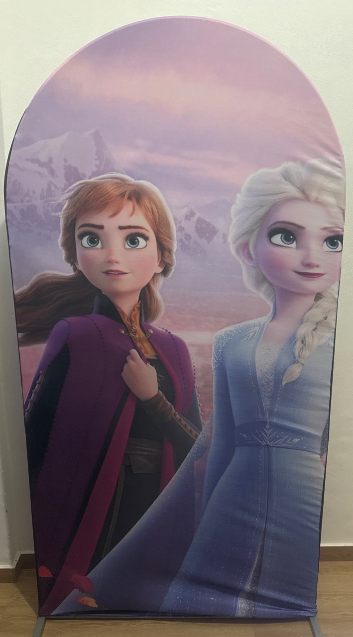 Capa Painel Romano Frozen  - Roberta Locações 