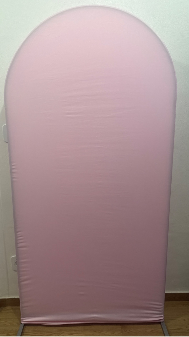 Capa Painel Romano Rosa Lisa - Roberta Locações 