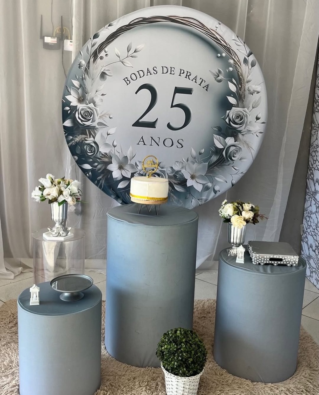 Bodas de Prata  - atelie dias andrade