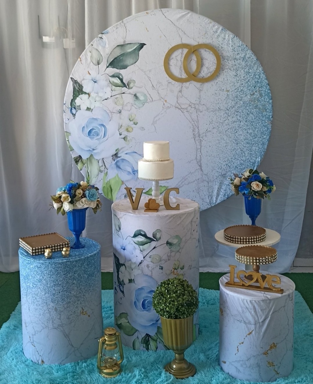 Casamento Azul - atelie dias andrade