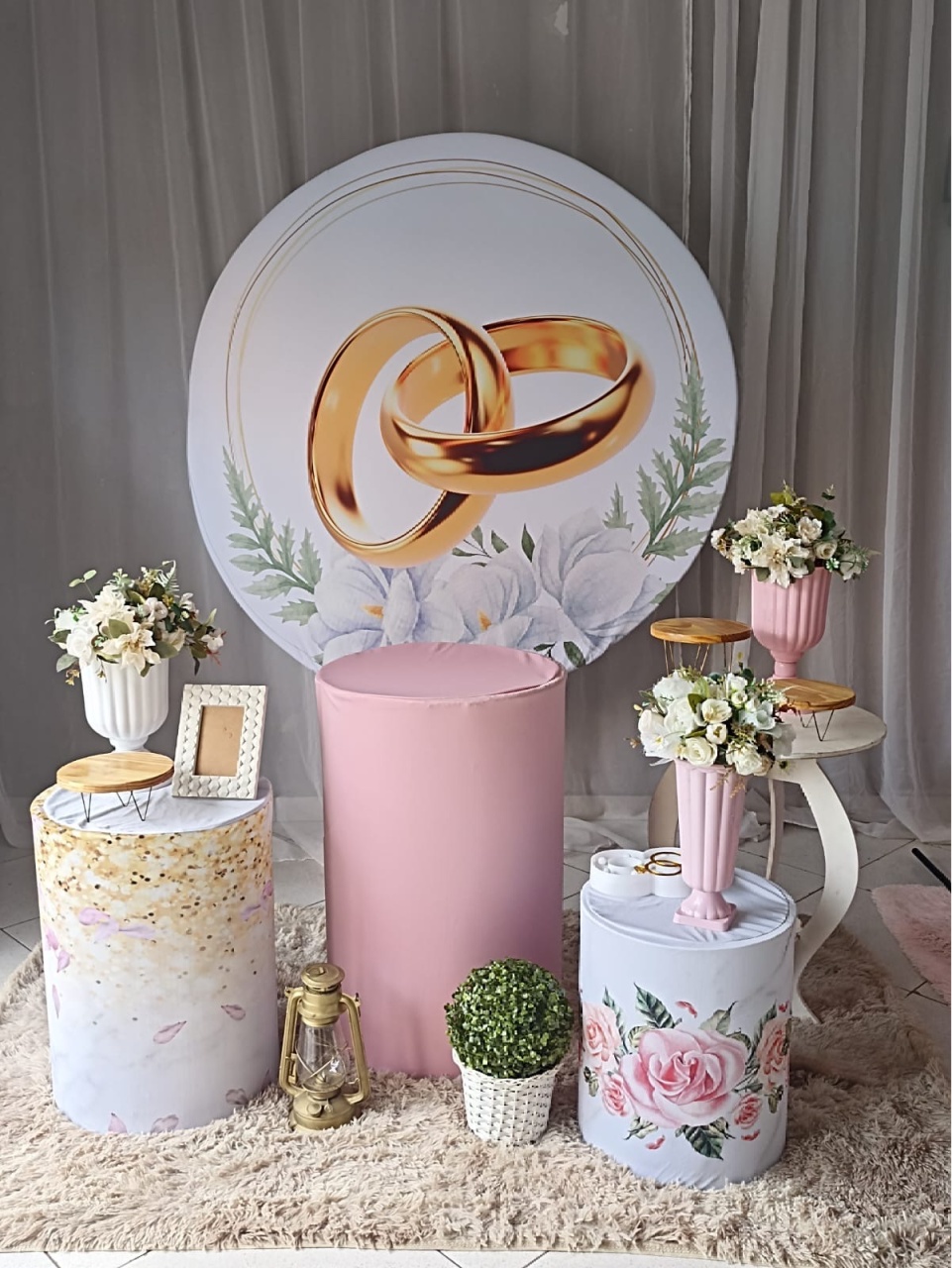 Casamento Rosa  - atelie dias andrade