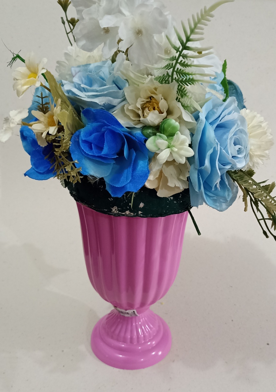 Vaso Com Flores  - atelie dias andrade
