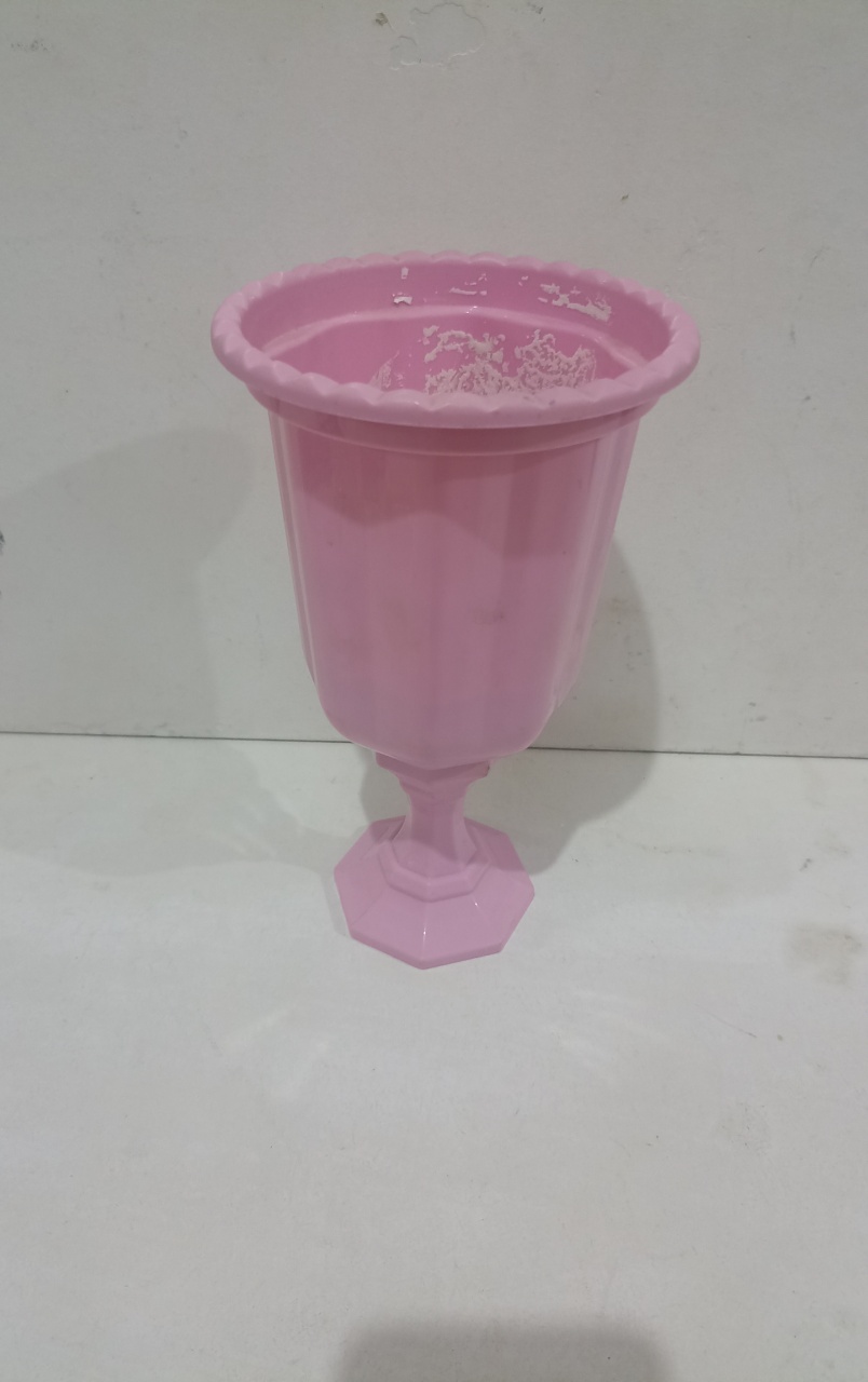 Vaso Romano Rosa P - atelie dias andrade