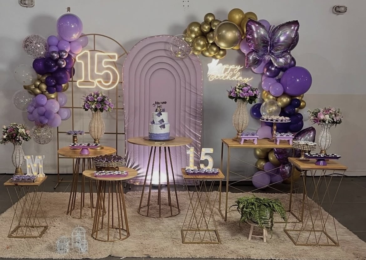 15 Anos Lilás Luxo - atelie dias andrade
