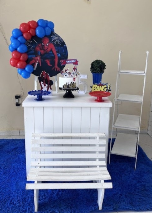 Festa Pockete -Homem Aranha - atelie dias andrade
