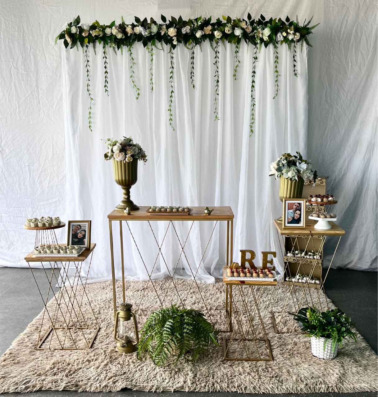 Casamento Branco  (Kit Plus) Mesa Teia - atelie dias andrade