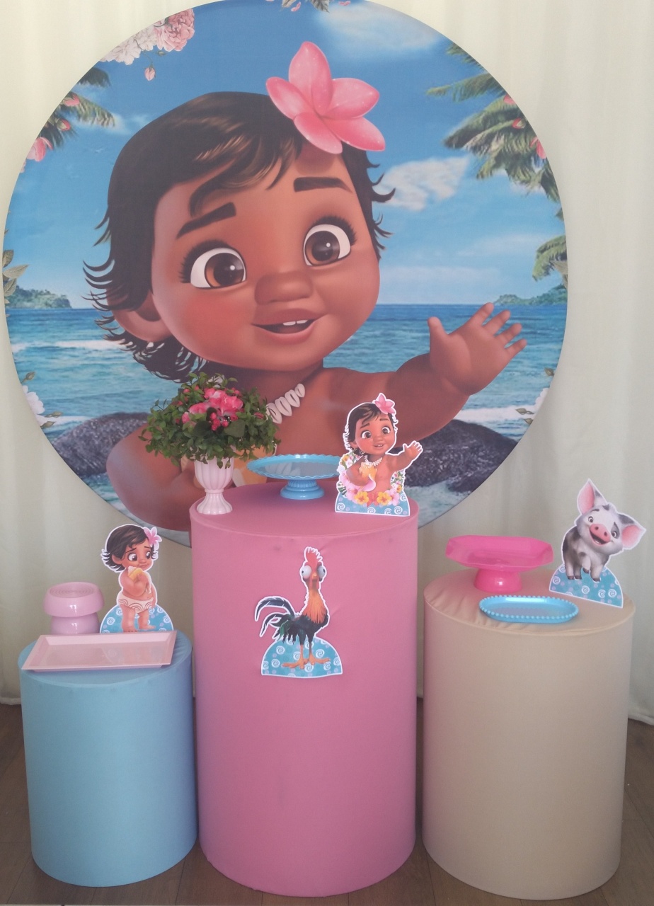 Moana Baby Kit Opala - Gisa Festas -Pegue e Monte