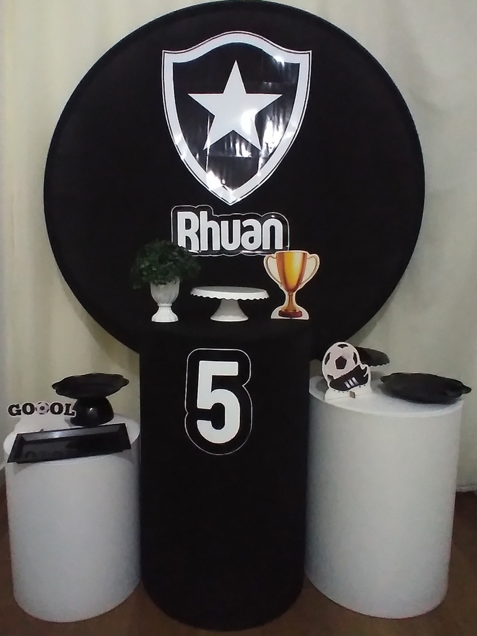 Botafogo Kit Prata - Gisa Festas -Pegue e Monte
