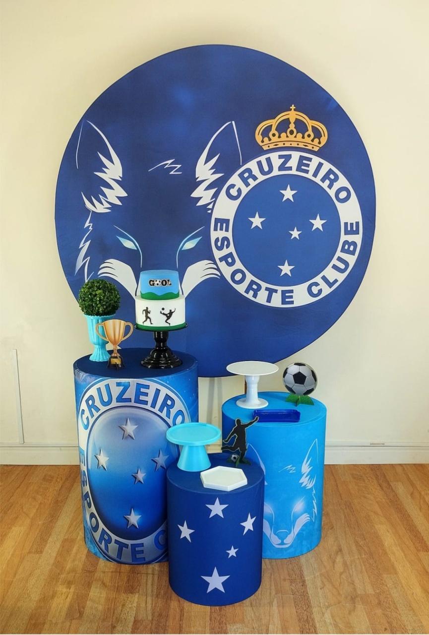 Futebol Cruzeiro Kit P  - Leilan Festas 