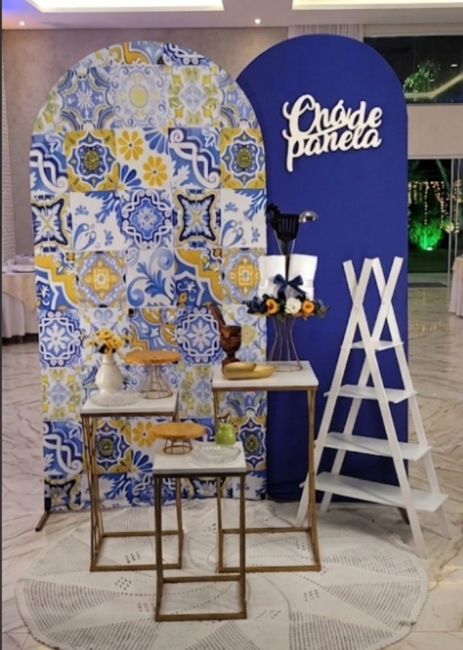 Kit Azulejo Chá de Panela - Leilan Festas 