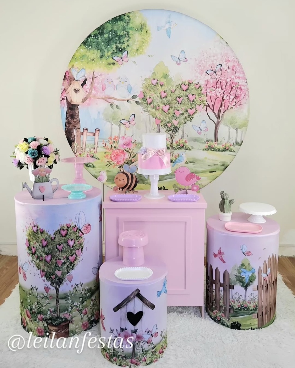 Jardim Encantado Kit M - Leilan Festas 