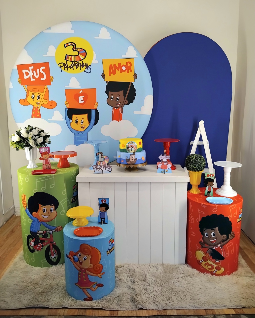 3 Palavrinhas Kit G - Leilan Festas 