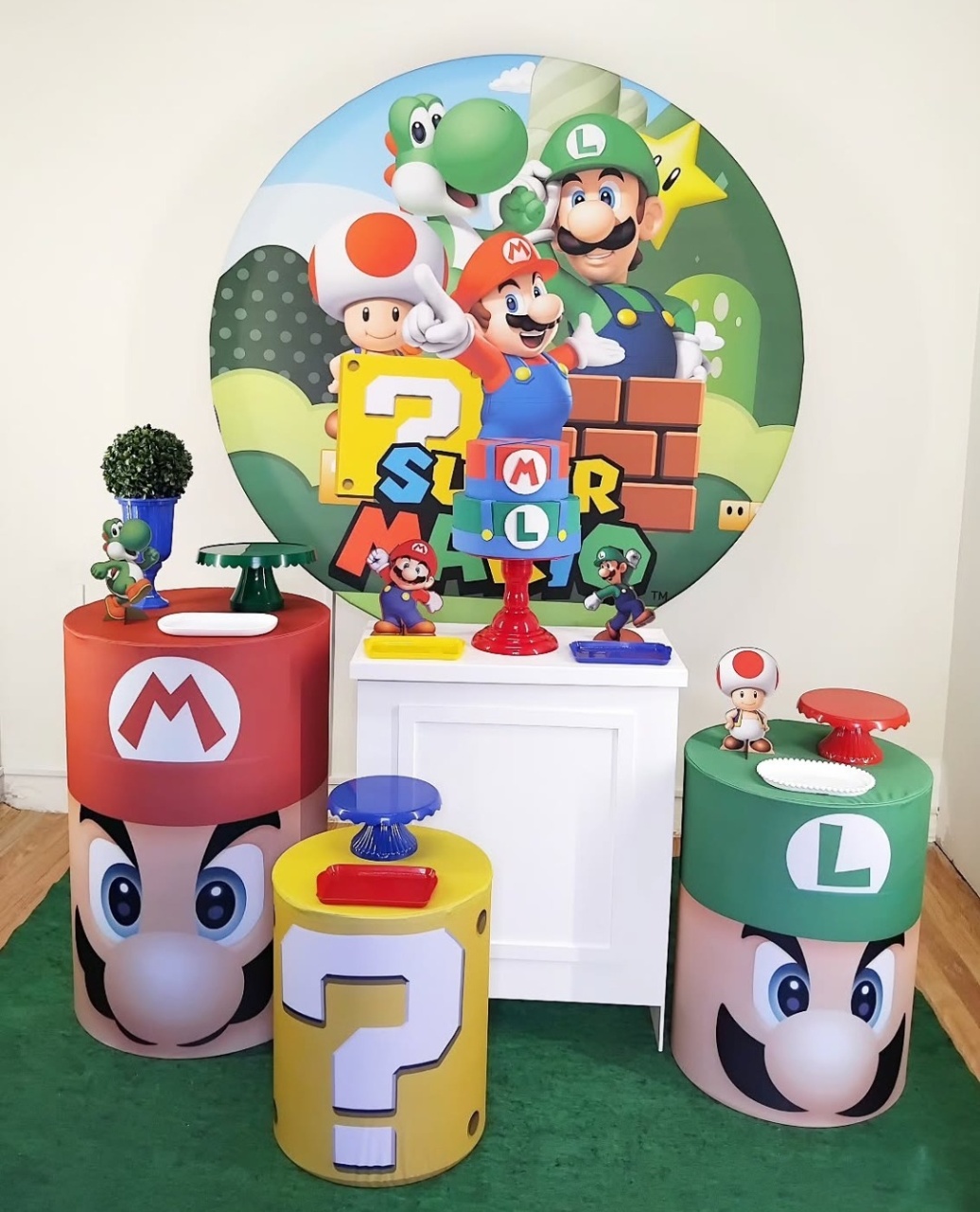 Mario Bros Kit M - Leilan Festas 