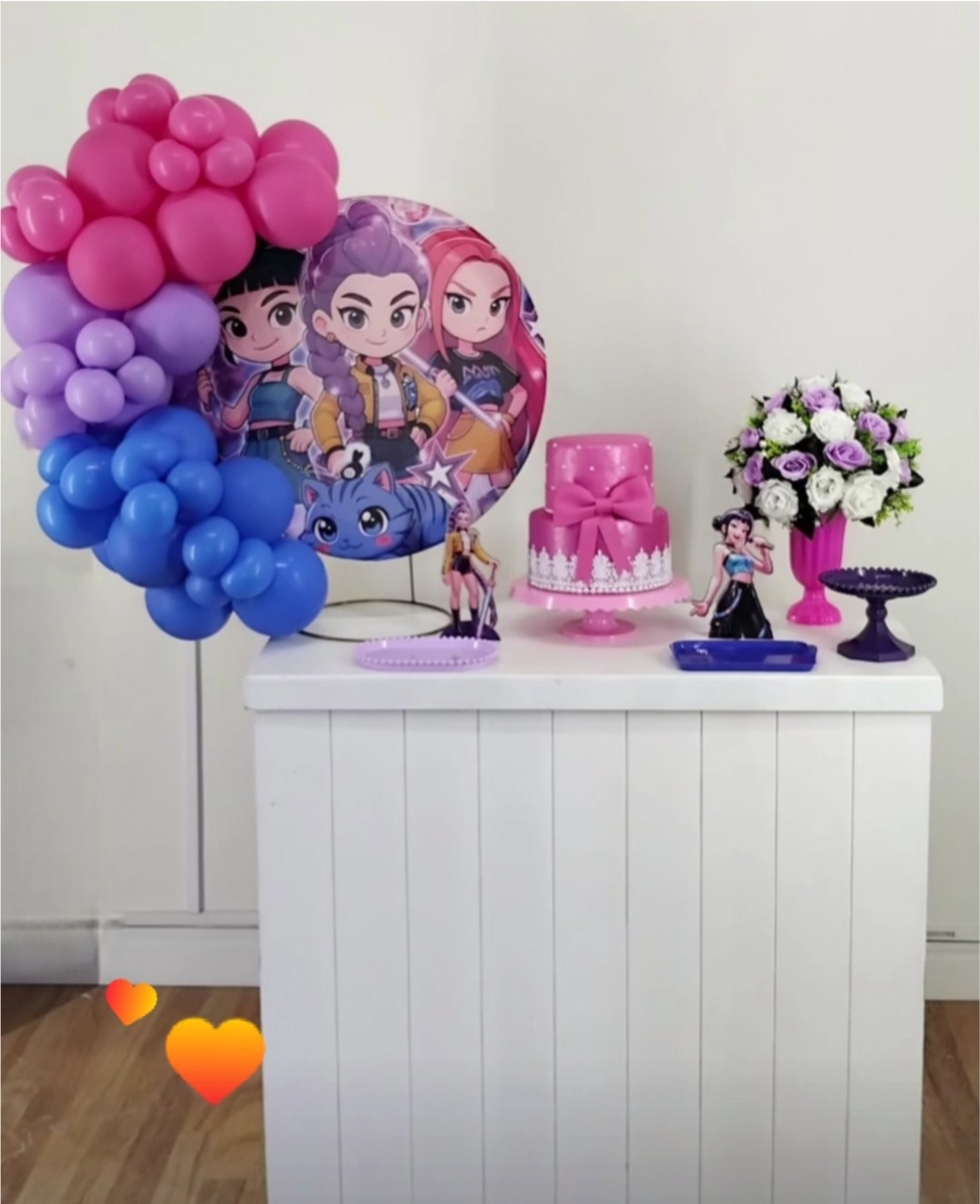 Mini Kit Guerreiras Do Kpop  - Leilan Festas 