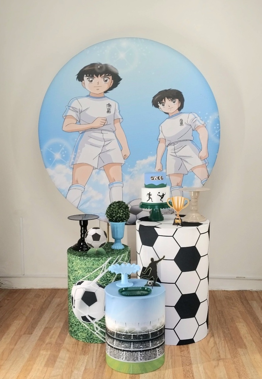 Captain Tsubasa Futebol Kit P - Leilan Festas 