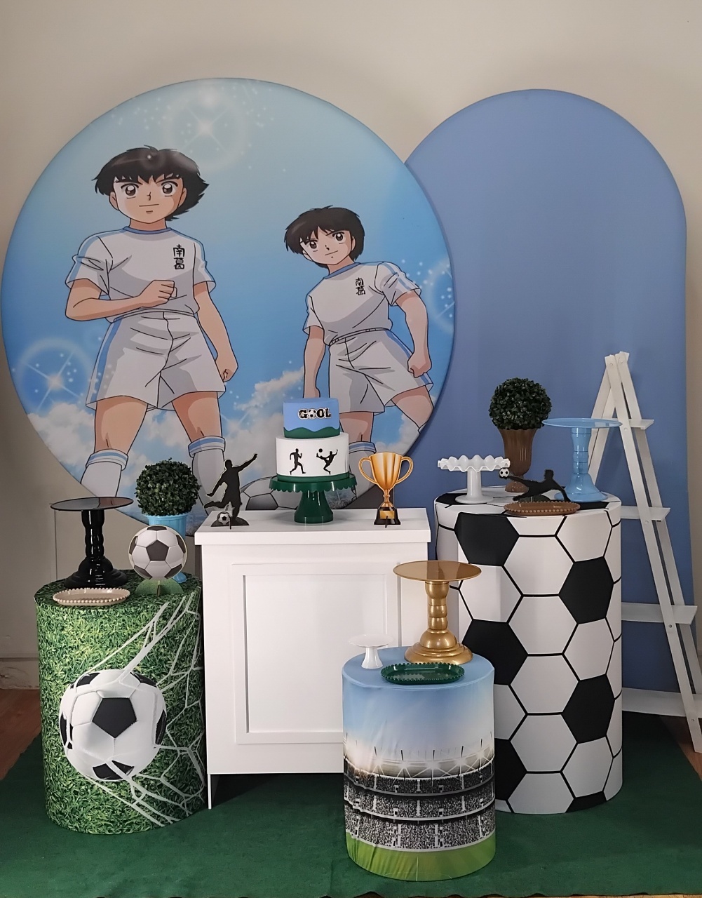 Captain Tsubasa Futebol Kit G - Leilan Festas 