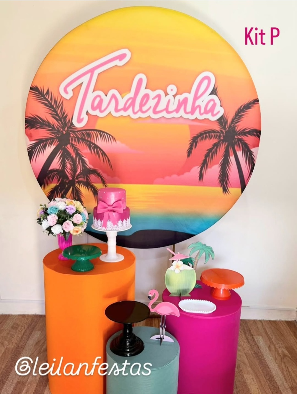 Tardezinha Kit P - Leilan Festas 