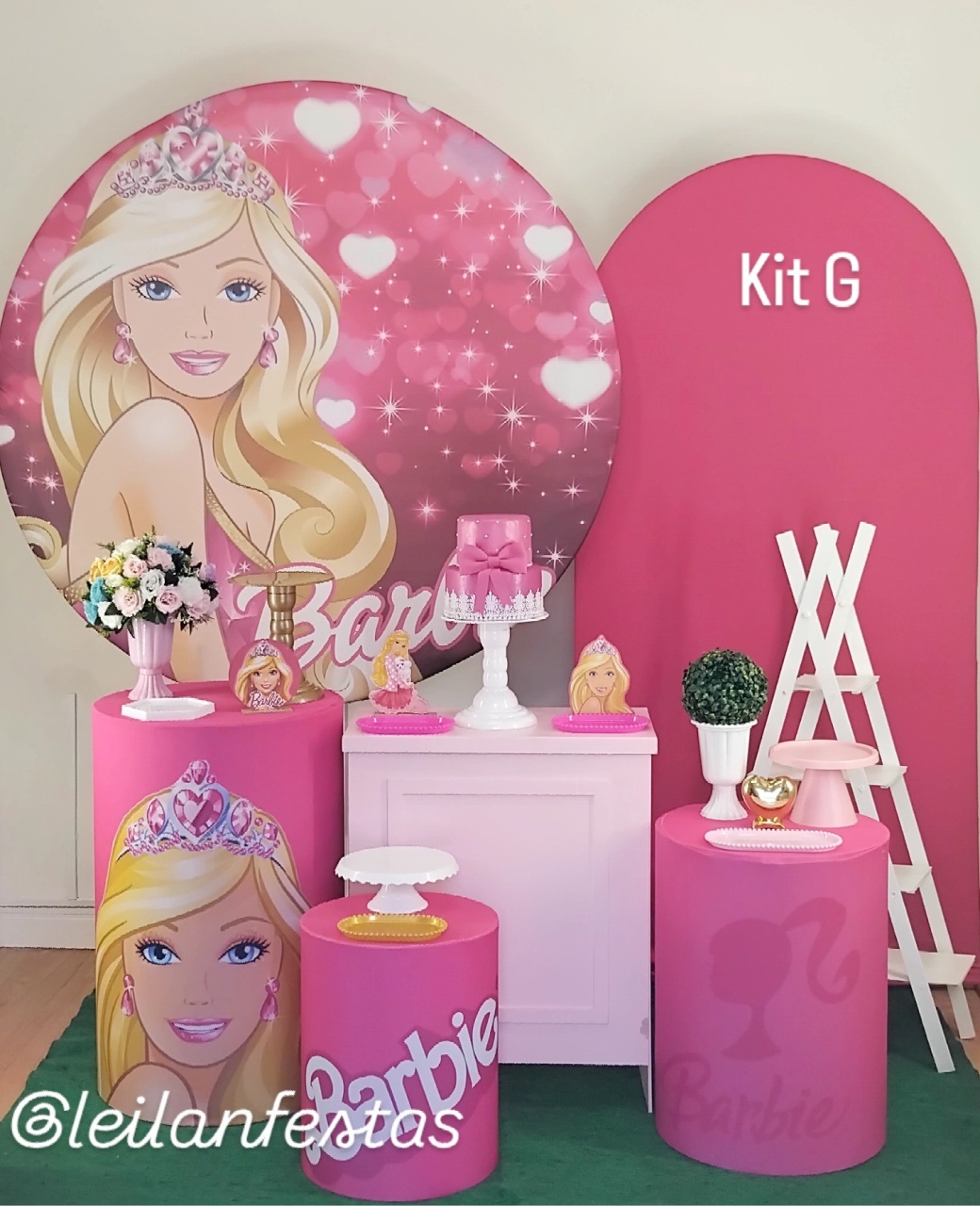Barbie Boneca Kit G - Leilan Festas 