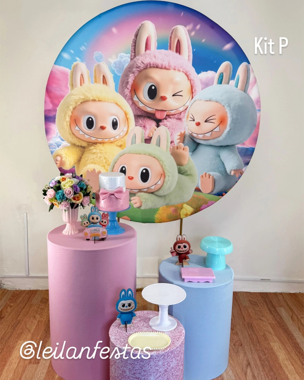 Labubu Kit P  - Leilan Festas 