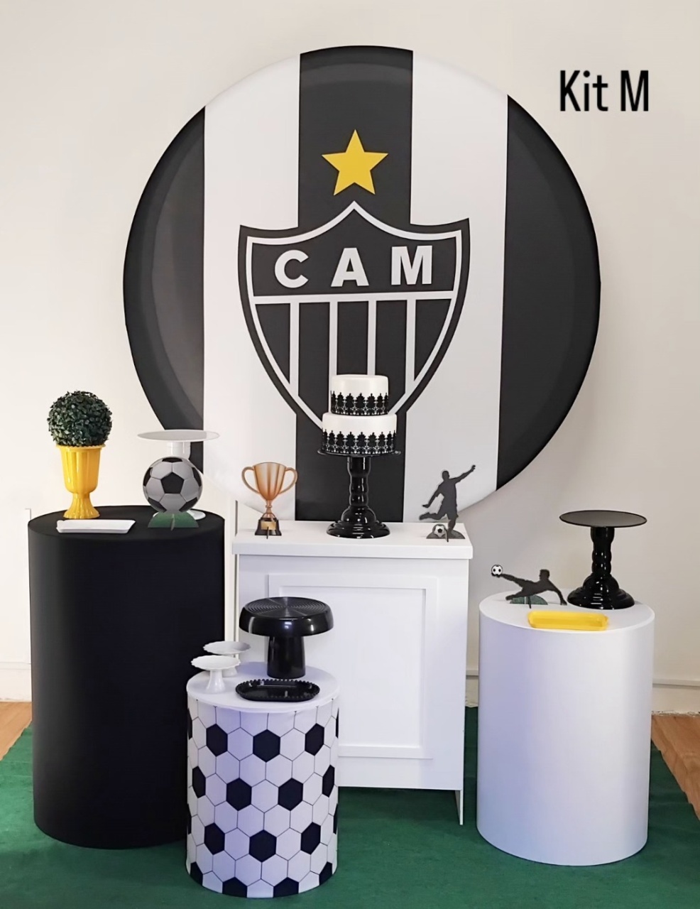 Atlético Mineiro Futebol Kit M  - Leilan Festas 