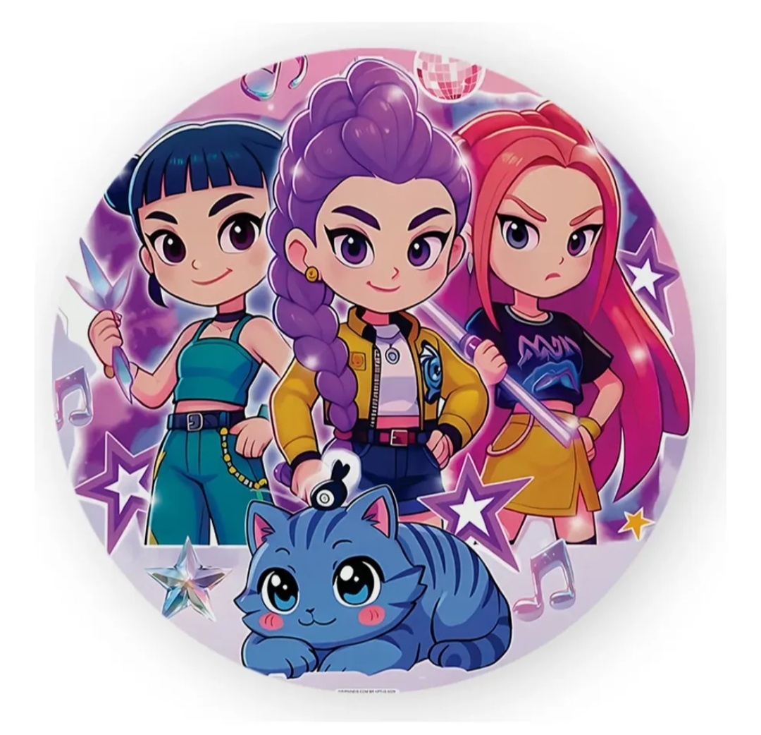 Mini Kit Guerreiras Do Kpop  - Leilan Festas 