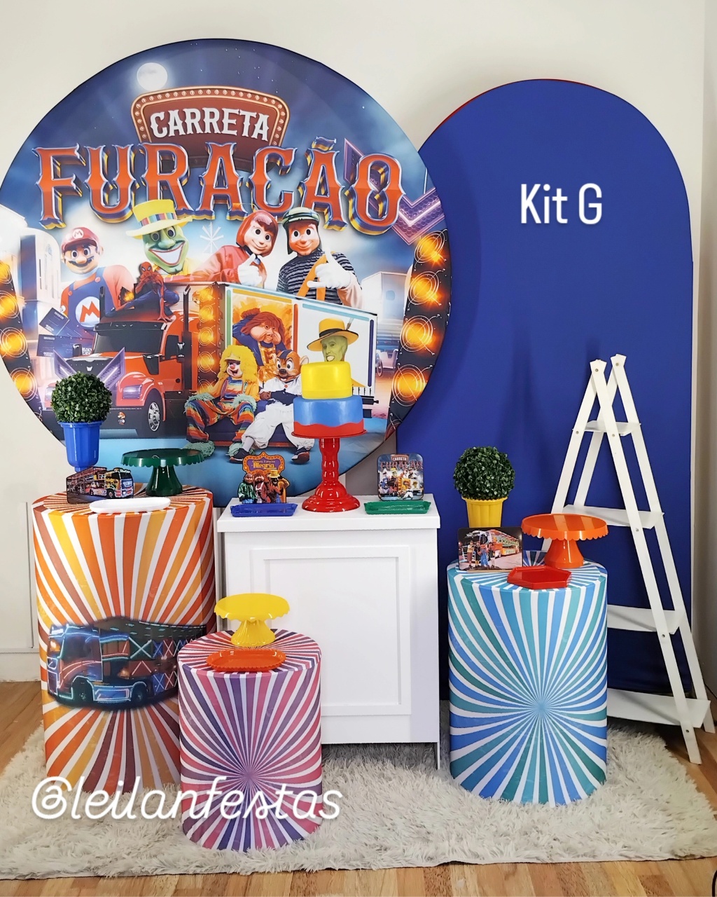 Carreta Furacão Kit G  - Leilan Festas 