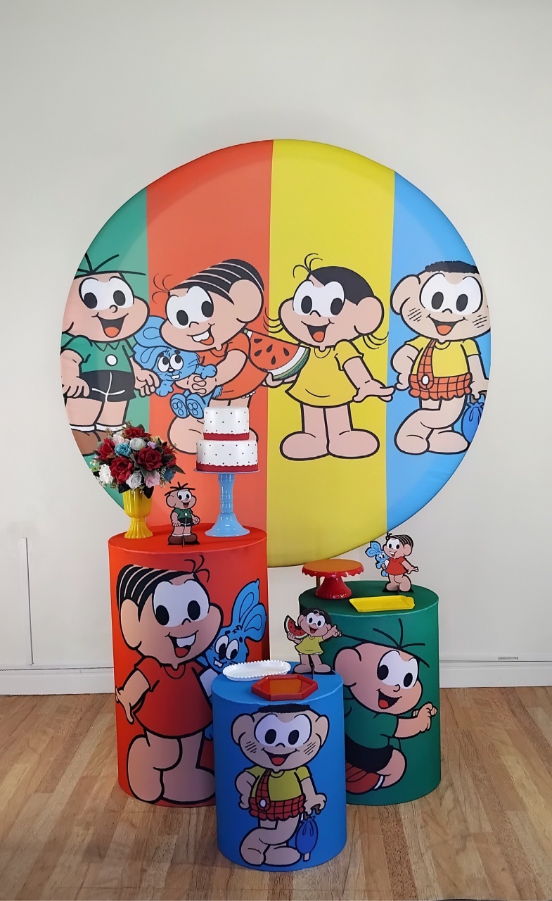 Turma da Mônica Kit P - Leilan Festas 