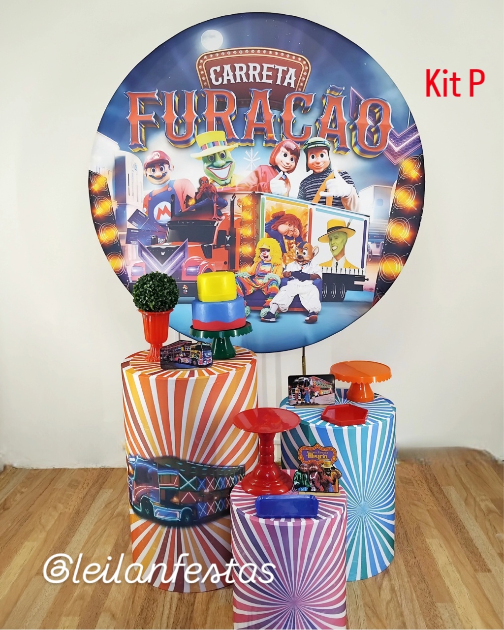 Carreta Furacão Kit P - Leilan Festas 