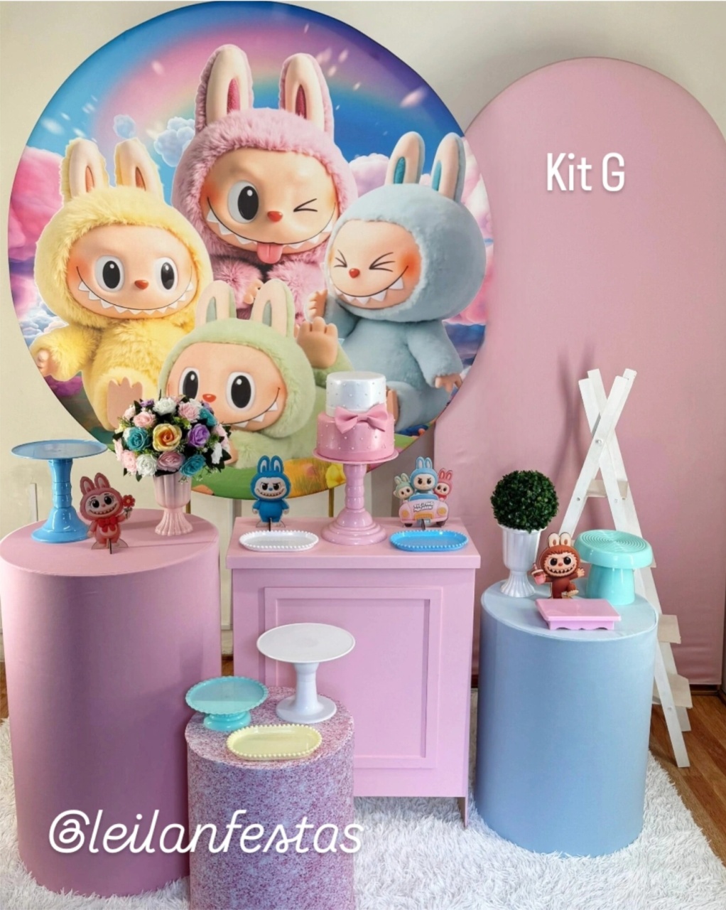 Labubu Kit G - Leilan Festas 