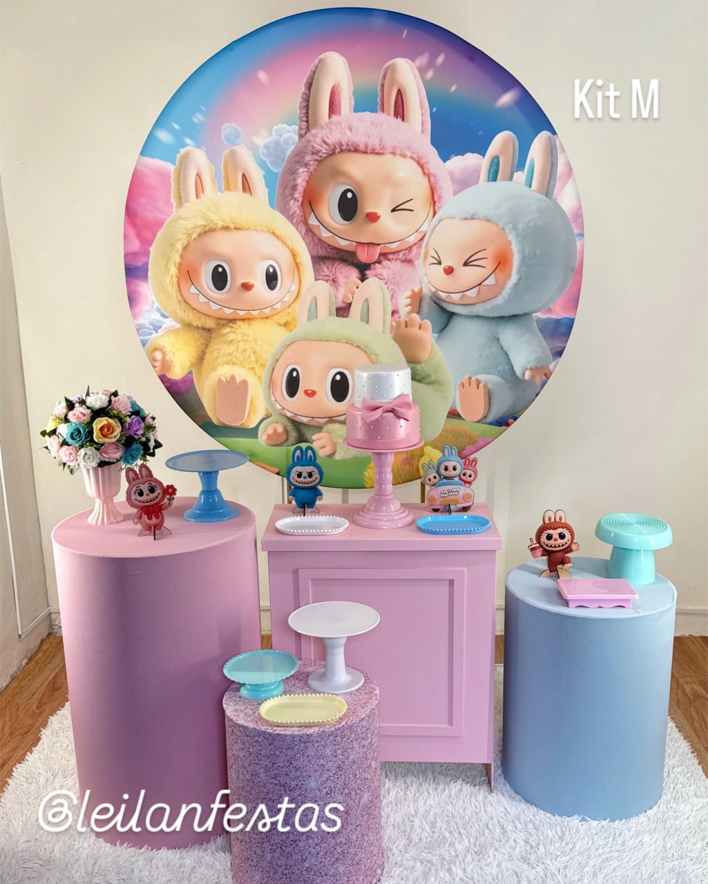 Labubu Kit M - Leilan Festas 
