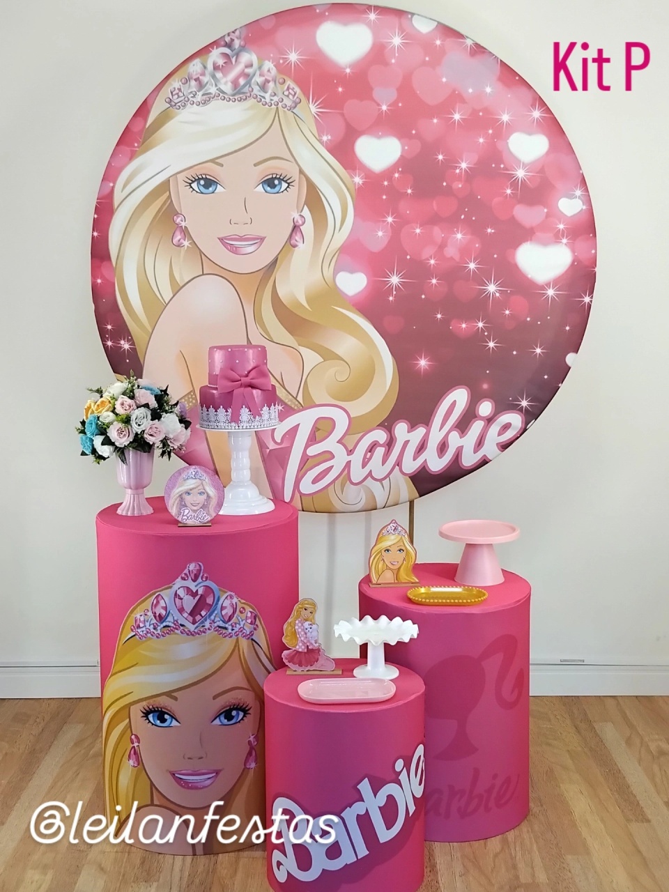 Barbie Boneca Kit P  - Leilan Festas 