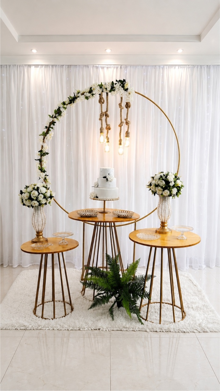 Kit Adulto Casamento 3 Mesas - Leilan Festas 
