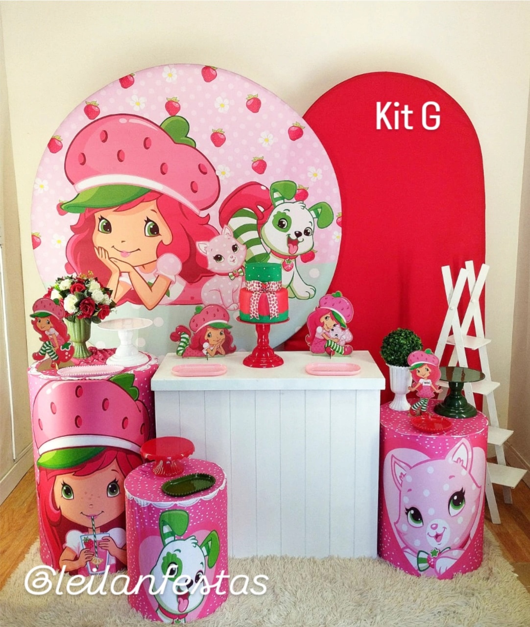 Moranguinho Kit G - Leilan Festas 
