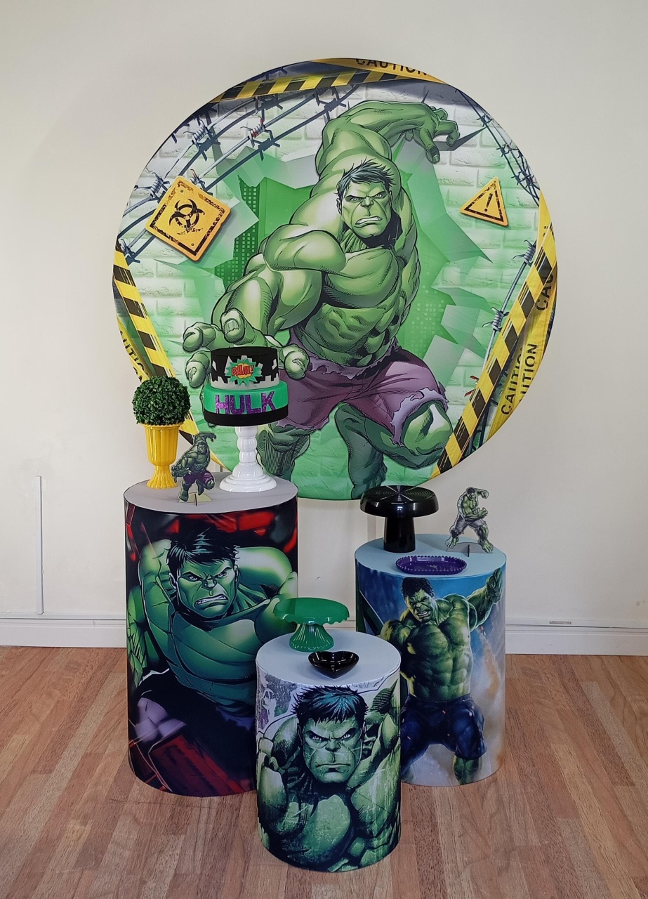 Hulk Kit P  - Leilan Festas 