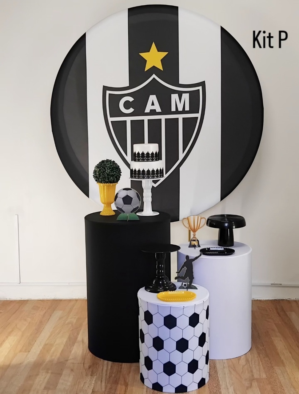 Atlético Mineiro Futebol Kit P  - Leilan Festas 