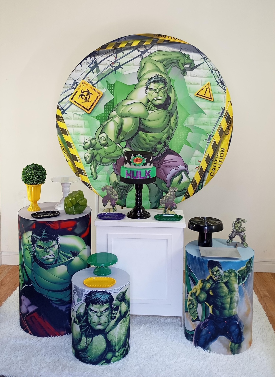 Hulk Heróis Kit M - Leilan Festas 