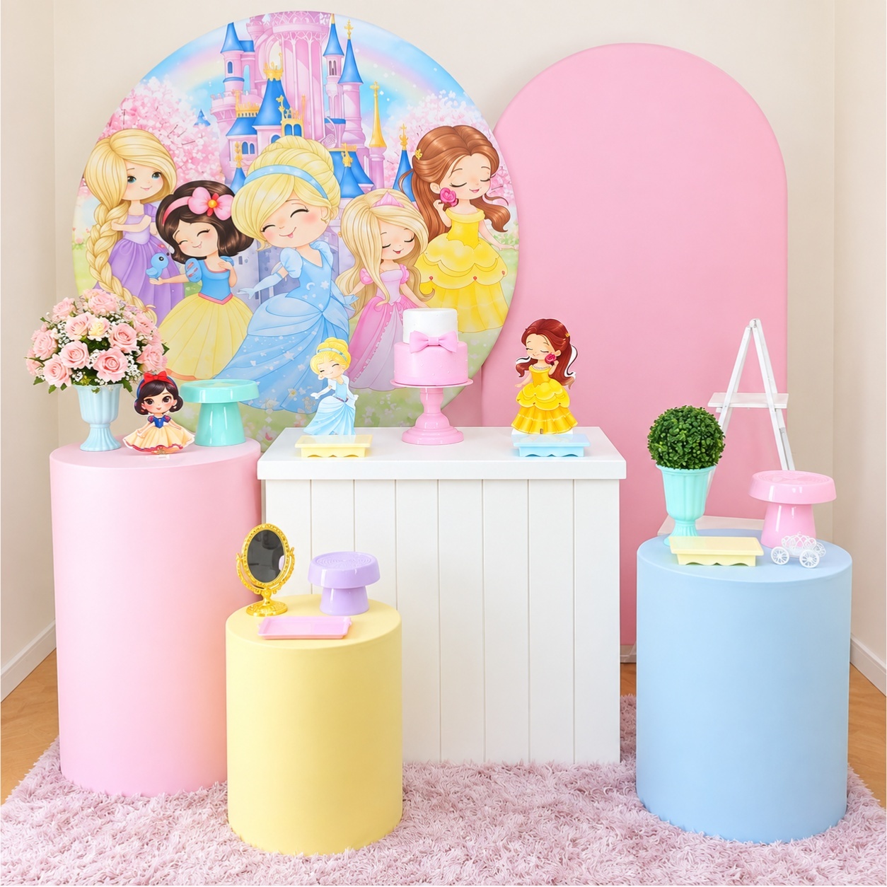 Princesas Baby Kit G - Leilan Festas 