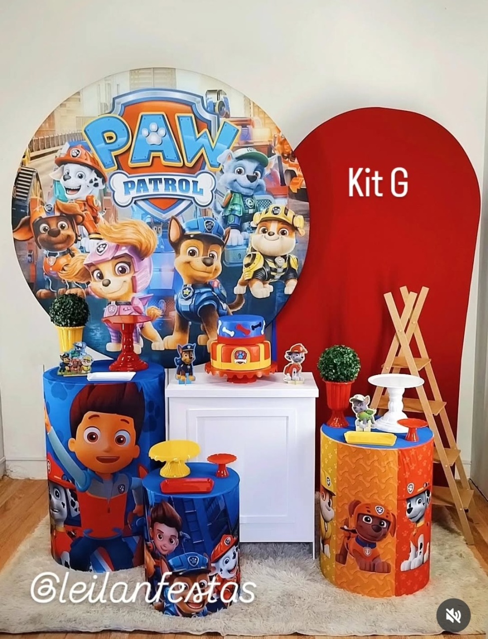Patrulha Canina Kit G - Leilan Festas 