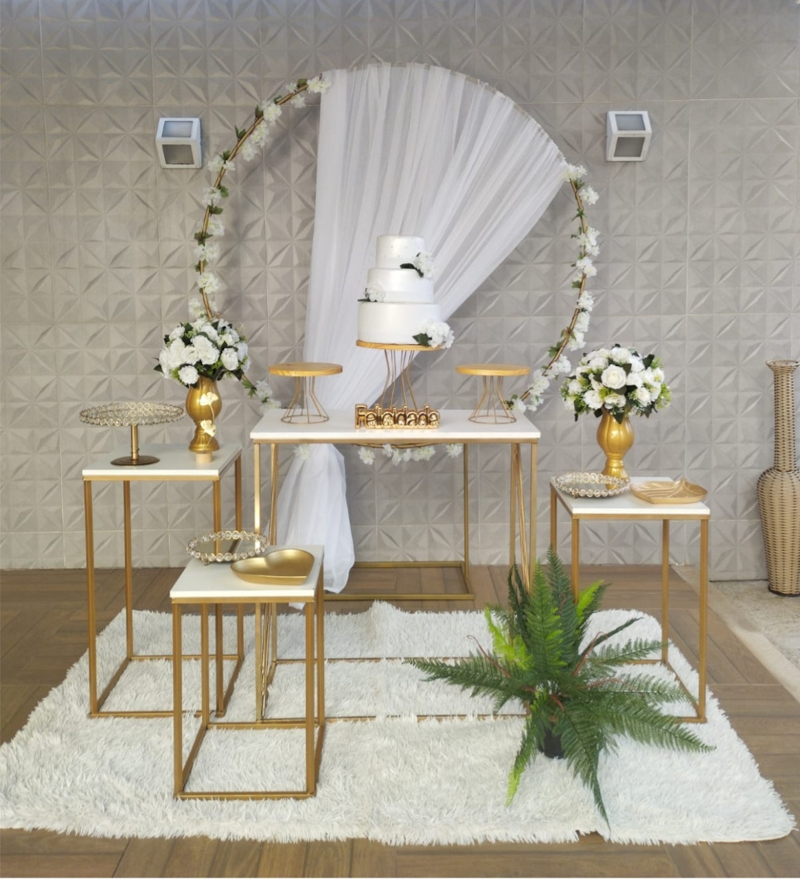 Kit Casamento Com Peças de Luxo - Leilan Festas 