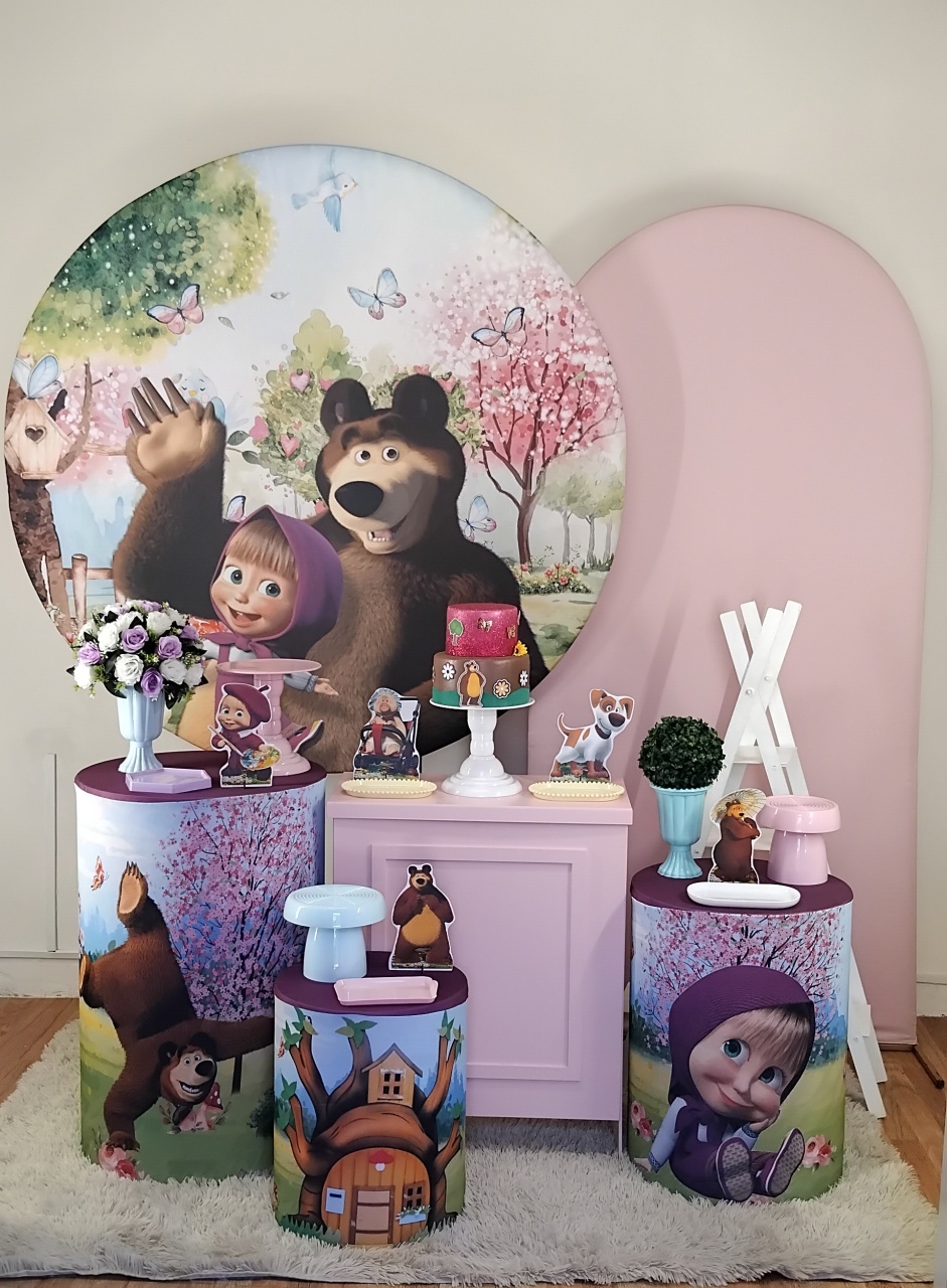 Marcha E O Urso Kit G - Leilan Festas 