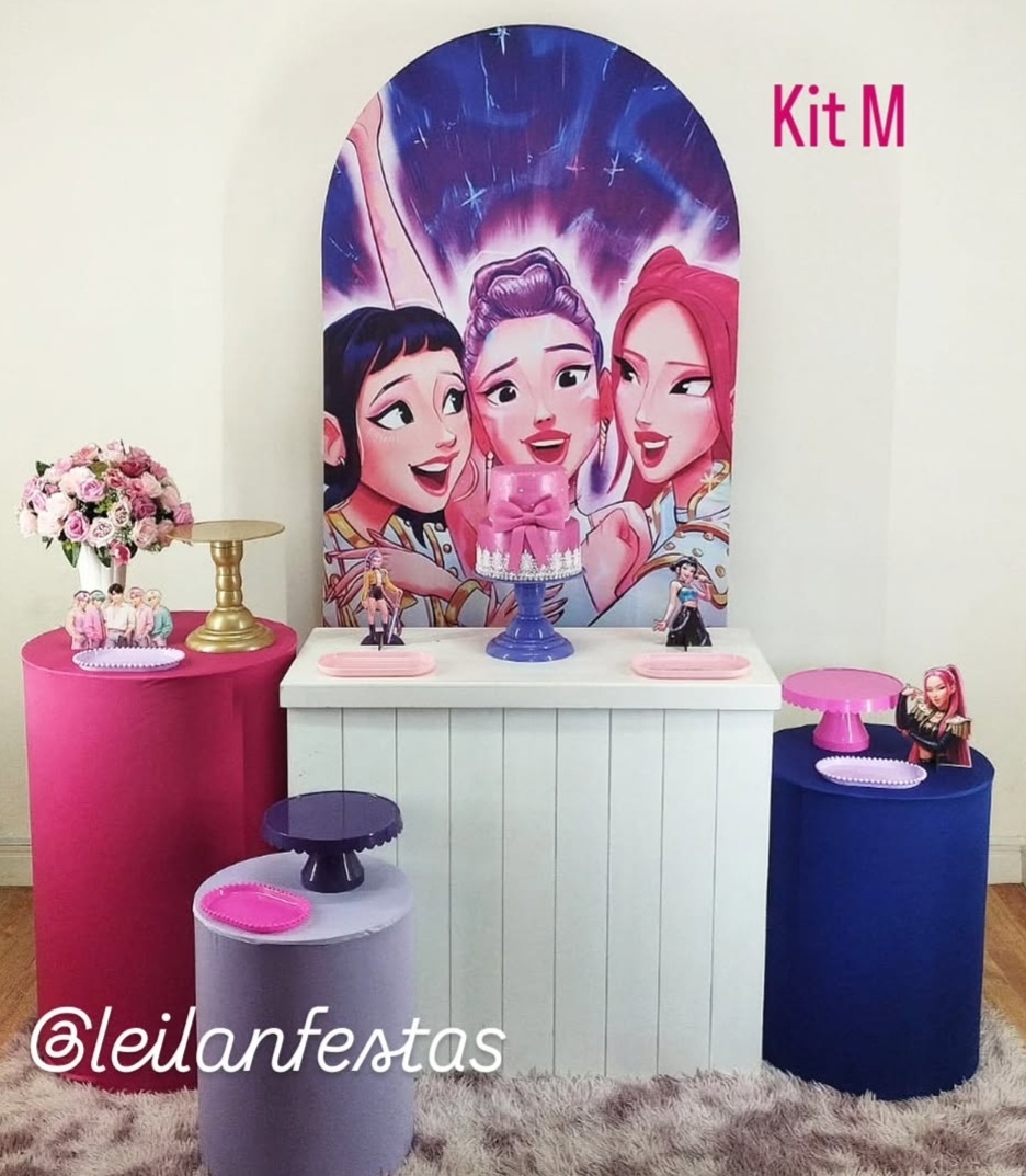 Guerreiras Do K-Pop Kit M - Leilan Festas 