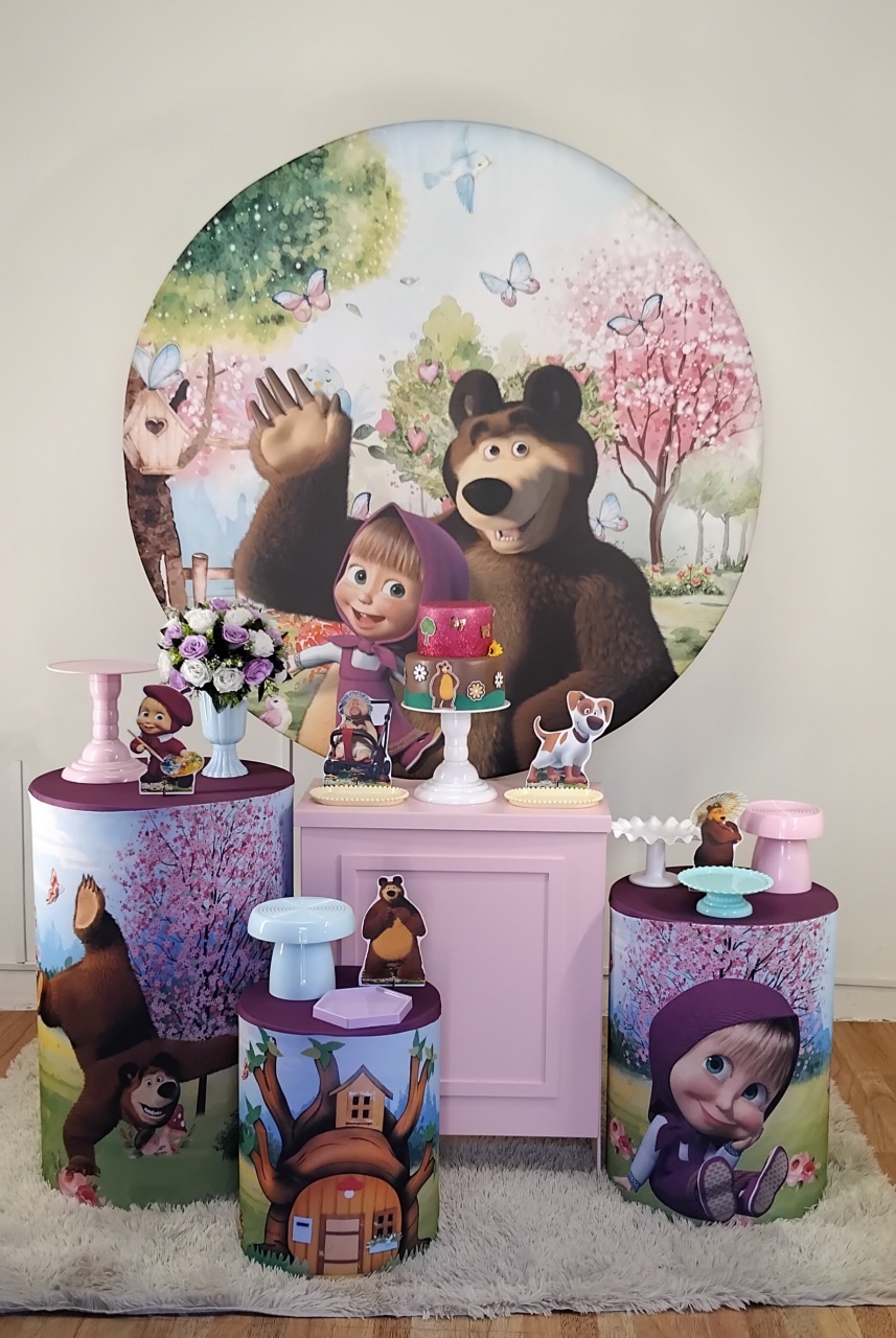 Marcha E O Urso Kit M - Leilan Festas 