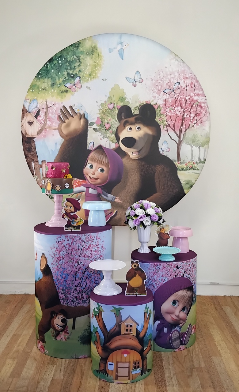 Marcha E O Urso Kit P - Leilan Festas 