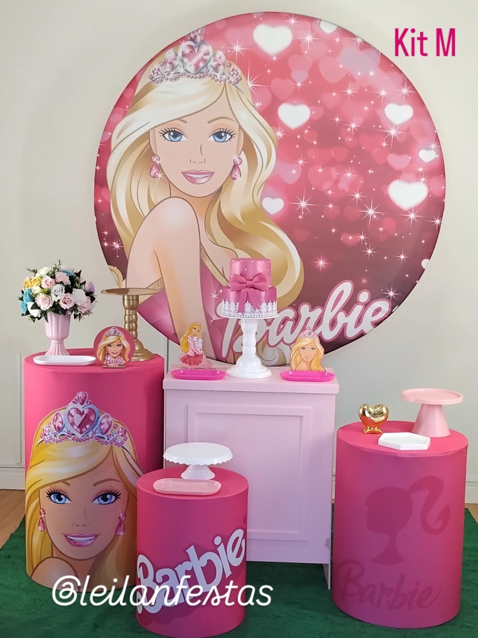 Barbie Boneca Kit M - Leilan Festas 