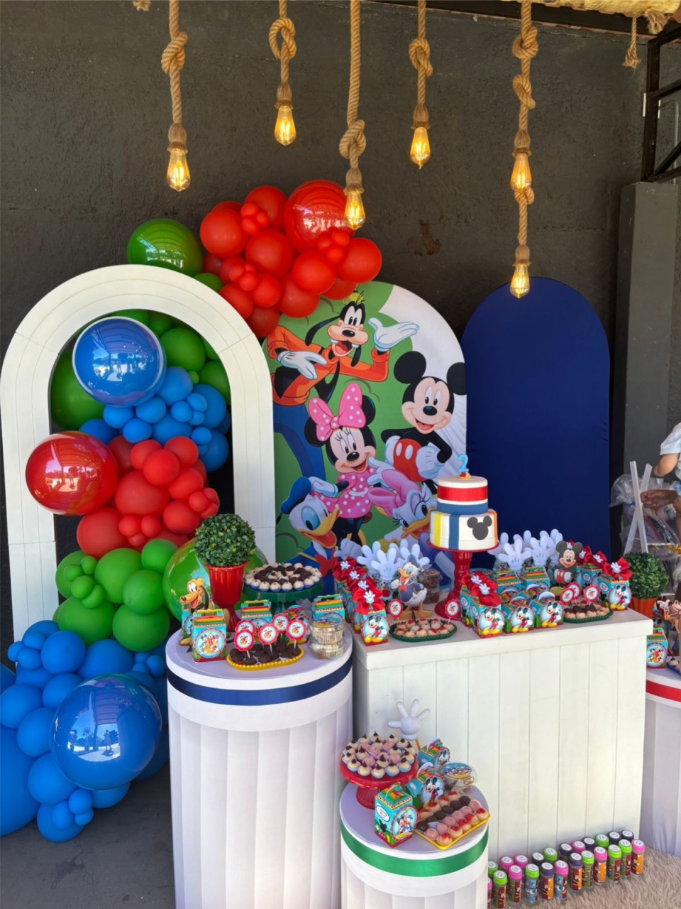 Kit Turma Do Mickey /Composição - Leilan Festas 